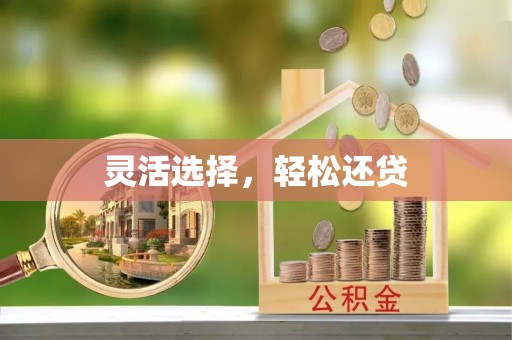 乡城灵活选择，轻松还贷