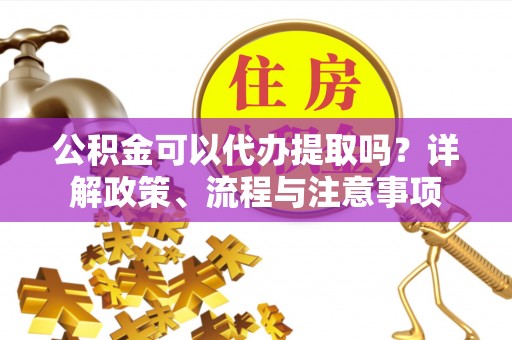 乡城公积金可以代办提取吗？详解政策、流程与注意事项