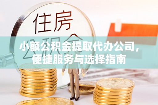 乡城小额公积金提取代办公司，便捷服务与选择指南